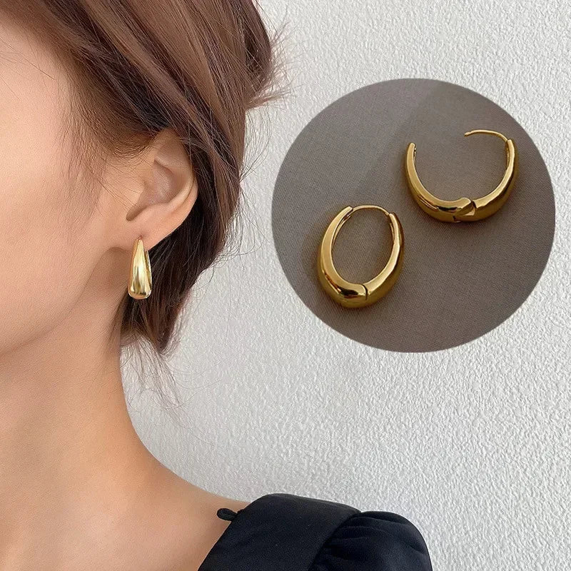 Women Metal Dangle Earrings