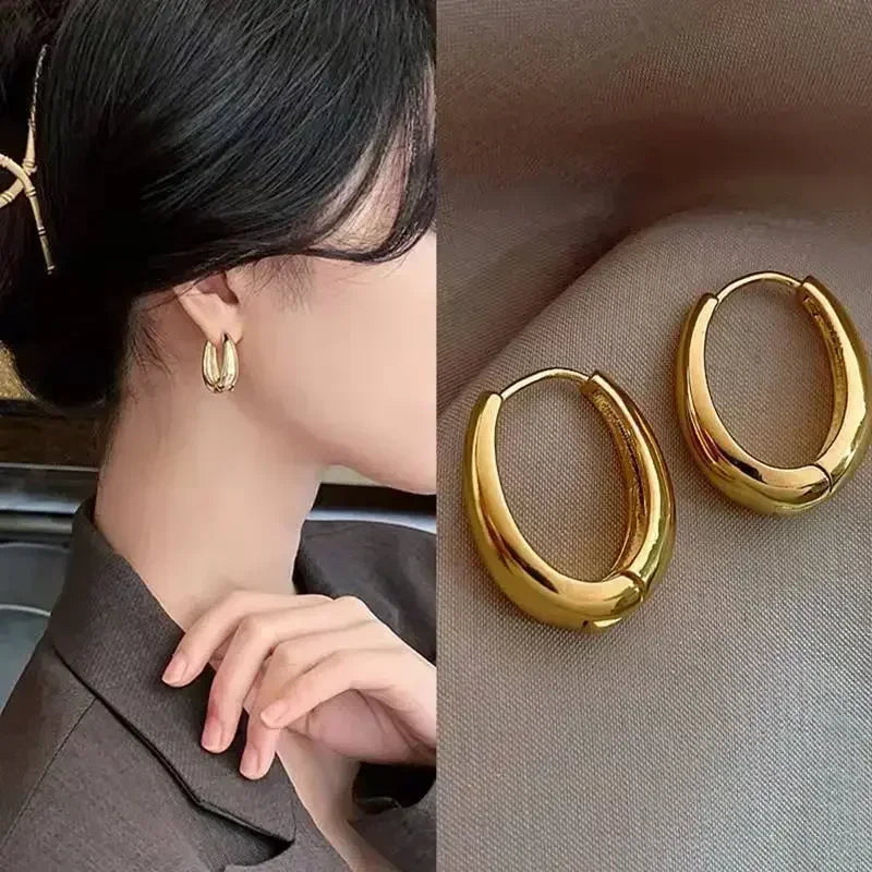 Women Metal Dangle Earrings
